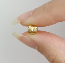 6mm Straight Corrugated Bead